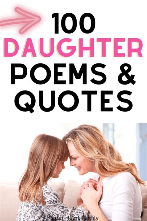 100 Daughter Poems, Quotes, And Sayings You’ll Love